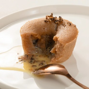 Fondant à la châtaigne et truffe noire | Dessert gourmand – Boissieux